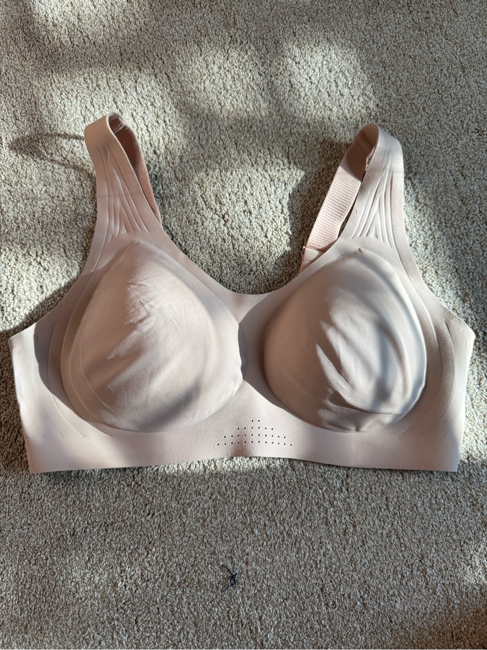 Momcozy Seamless Nude Wireless Comfort Bra